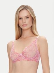 Hunkemöller Biustonosz z fiszbiną Lillia 204597 Fioletowy. Fioletowe biustonosze Hunkemöller, bez wzorów, z syntetyku. Za 99.99 zł.