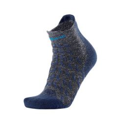 Skarpety trekkingowe dla doroslych Therm-ic Trekking UltraCool Linen Ankle. Niebieskie skarpetki damskie THERM-IC, bez wzorów, z elastanu. Za 120.00 zł.
