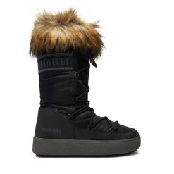 Śniegowce Moon Boot. Czarne śniegowce damskie Moon Boot, bez zapięcia. Za 1,099.00 zł.