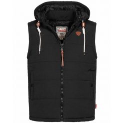 Kurtka zimowa Lonsdale Polmear. Czarne kurtki męskie Lonsdale, na jesień, l, bez wzorów, z materiału, eleganckie, bez kaptura. Za 386.75 zł.