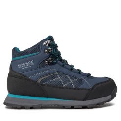Trekkingi Regatta. Niebieskie obuwie trekkingowe damskie Regatta, bez zapięcia. Za 309.99 zł.
