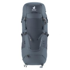 Plecak trekkingowy Deuter Aircontact Core 40+10 - graphite/shale/shale. Szare plecaki męskie Deuter, bez wzorów, z poliamidu. Za 999.99 zł.