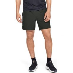Under Armour Speed Stride 7'' Szorty Czarny. Czarne szorty męskie Under Armour, bez wzorów, z materiału. Za 171.95 zł.