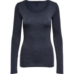 ONLY T-shirt damski na Live Love New Ls O-neck Top Noos Night Sky Melange (rozmiar M). T-shirty damskie ONLY, m, bez wzorów, sportowe, bez kołnierzyka, bez ramiączek. W wyprzedaży za 43.00 zł.