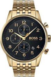 Zegarek Hugo Boss ZEGAREK MĘSKI HUGO BOSS 1513531 - NAVIGATOR zh034a. Zegarki męskie Hugo Boss, bez wzorów. Za 571.60 zł.