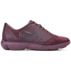 Geox Damskie sportowe trampki Nebula Dk Burgundia D741EA-09L22-C7357 (rozmiar 36). Obuwie sportowe damskie Geox, bez wzorów, bez zapięcia. W wyprzedaży za 293.00 zł.