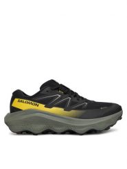 Salomon Buty do biegania Ultra Flow 2 Gore-Tex L47883200 Czarny. Czarne buty sportowe męskie Salomon, bez wzorów, z gore-texu, bez zapięcia, do biegania, gore-tex. Za 524.99 zł.