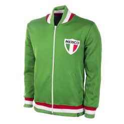 Bluza retro piłkarska dla dorosłych Meksyk 1970. Zielone bluzy męskie COPA FOOTBALL, m, bez wzorów, casualowe, bez ramiączek, bez kaptura. Za 381.61 zł.