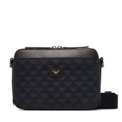 Saszetka Emporio Armani. Niebieskie saszetki i nerki męskie Emporio Armani, bez wzorów. Za 1,359.00 zł.