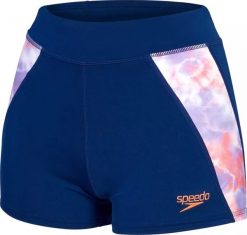 Speedo Damski strój kąpielowy Speedo PNL PRT SP SHORT AF ammonite/soft coral/miami lilac rozmiar XS. Stroje kąpielowe damskie Speedo, xs, bez wzorów. Za 134.62 zł.