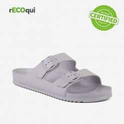 Klapki męskie Coqui 42. Szare klapki męskie Coqui, bez wzorów, bez zapięcia. Za 129.99 zł.