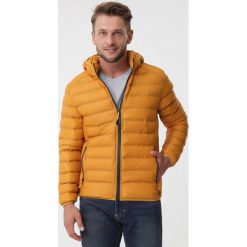 Żółta Kurtka Addisyn. Żółte kurtki męskie Born2be, na wiosnę, l, bez wzorów, bez kaptura. Za 159.99 zł.