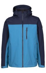 Trespass Curbridge - Męska kurtka przeciwdeszczowa Bondi Blue. Niebieskie kurtki męskie 2117 OF SWEDEN, l, bez wzorów, klasyczne, bez kaptura. Za 220.20 zł.