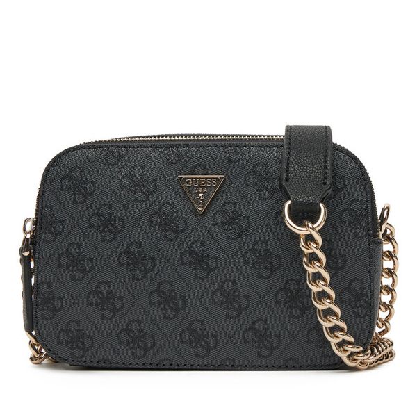 Torebka Guess. Szare torebki do ręki damskie Guess, z aplikacjami, bez dodatków. Za 379.99 zł.