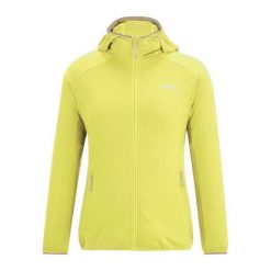 Damska Bluza Polarowa Huntdale Fleece Jacket. Żółte bluzy damskie Regatta, na zimę, bez wzorów, z polaru, sportowe, bez ramiączek, bez kaptura. Za 160.99 zł.