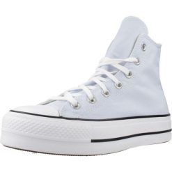 Buty CONVERSE CHUCK TAYLOR ALL STAR LIFT Niebieski. Niebieskie obuwie sportowe damskie Converse, bez wzorów, bez zapięcia. Za 371.99 zł.