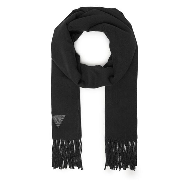 Szalik Guess. Czarne szaliki damskie Guess, z aplikacjami. Za 149.99 zł.