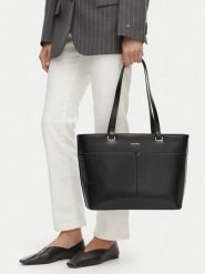 MEXX Torebka MEXX-S-003-07 Czarny. Czarne shopperki damskie Mexx, bez wzorów, ze skóry, bez dodatków. Za 199.99 zł.