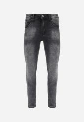 Czarne Jeansy Skinny Alidora. Czarne jeansy męskie Born2be, z jeansu. Za 109.99 zł.