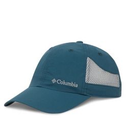Czapka z daszkiem Columbia. Niebieskie czapki damskie Columbia, bez wzorów. Za 109.99 zł.