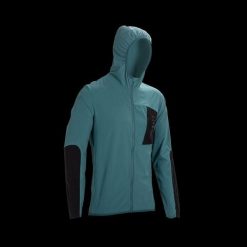 Kurtka rowerowa LEATT Jacket MTB Trail 1.0. Niebieskie kurtki męskie LEATT, bez wzorów, sportowe, bez kaptura. Za 449.00 zł.