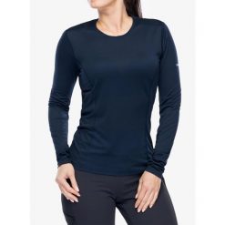 Bluza termoaktywna damska Montane Dart Lite Ls T-Shirt. Niebieskie bielizna sportowa damska Montane, bez wzorów, bez ramiączek, bez kaptura. Za 167.99 zł.