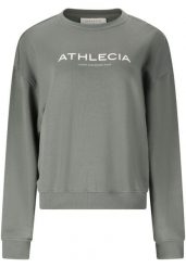Bluza damska Athlecia Atkins. Niebieskie bluzy damskie Athlecia, m, bez wzorów, z materiału, sportowe, bez ramiączek, bez kaptura. Za 169.50 zł.