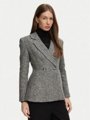 Luisa Spagnoli Marynarka Spettatore 543646 Szary Slim Fit. Szare marynarki i żakiety damskie Luisa Spagnoli, bez wzorów, bez kołnierzyka, bez ramiączek. Za 2,379.00 zł.