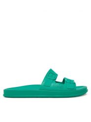Melissa Klapki Sun Cruise Branco 35961 Zielony. Zielone klapki damskie Melissa, bez wzorów, z tworzywa sztucznego, bez obcasa, bez zapięcia. Za 139.99 zł.