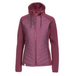 Bluza Sportowa Z Kapturem Damska Grace. Fioletowe bluzy damskie Trespass, na jesień, xs, bez wzorów, sportowe, bez ramiączek, z kapturem. Za 172.99 zł.