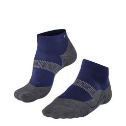 Krótkie skarpetki Falke RU4 Endurance Cool. Niebieskie skarpety męskie Falke, bez wzorów, z elastanu. Za 136.50 zł.