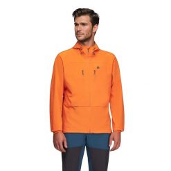 Kurtka softshell turystyczna męska dla dorosłych Alpinus Pourri. Brązowe kurtki męskie Alpinus, m, bez wzorów, z softshellu, bez kaptura, trekkingowe. Za 299.00 zł.