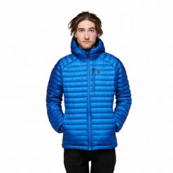Męska kurtka puchowa Black Diamond Approach Down Hoody. Niebieskie kurtki męskie Black Diamond, m, bez wzorów, z puchu, bez kaptura. Za 959.99 zł.