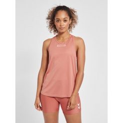 Damski tank top Hummel TE Tola. Fioletowe topy damskie Hummel, xl, bez wzorów, z materiału, sportowe, bez kołnierzyka, bez ramiączek. Za 137.00 zł.
