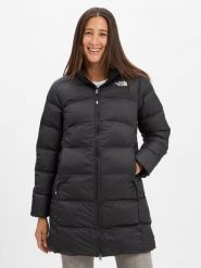 The North Face Płaszcz pikowany Kobiety czarny, XS. Czarne płaszcze damskie The North Face, xs, bez wzorów, wakacyjne, bez kołnierzyka, bez kaptura. Za 699.95 zł.