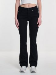 Jeansy damskie czarne Adela Bootcut 908. Czarne jeansy damskie BIG STAR, bez wzorów, z bawełny. Za 299.99 zł.