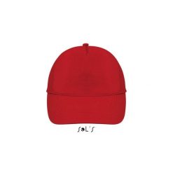 Czapka Sol's Buzz. Czerwone czapki damskie SOL'S, bez wzorów. Za 20.00 zł.