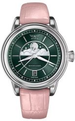 Zegarek damski Aviator V.1.33.0.262.4PM różowy. Czerwone zegarki damskie AVIATOR. Za 2,874.51 zł.