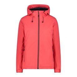 Kurtka damska turystyczna CMP 33Z1636. Czerwone kurtki sportowe damskie CMP, xs, bez wzorów, bez ramiączek, bez kaptura, trekkingowe. Za 453.70 zł.