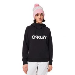 OAKLEY BLUZA 2.0 FLEECE FOA500200-022 r M. Czarne bluzy damskie Oakley, m, bez wzorów, bez ramiączek, bez kaptura. Za 136.99 zł.