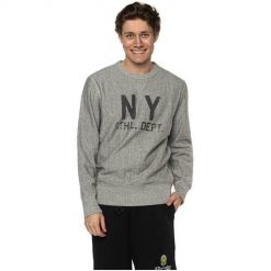 Bluza sportowa męska Champion X Todd Snyder NY. Szare bluzy sportowe męskie Champion, m, bez wzorów, bez kaptura. Za 297.00 zł.