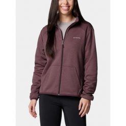 Bluza Polarowa Damska Columbia Hike Tech. Czerwone bluzy damskie Columbia, l, bez wzorów, z polaru, sportowe, bez ramiączek, bez kaptura. Za 349.00 zł.