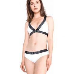 Calvin Klein Dolna część stroju kąpielowego Biały. Białe bikini Calvin Klein, bez wzorów, z elastanu. Za 214.95 zł.