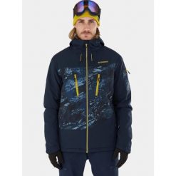 Kurtka Narciarska Męska Fundango Privet Allmountain. Niebieskie kurtki sportowe męskie FUNDANGO, na zimę, m, bez wzorów, z tkaniny, bez kaptura, narciarskie. Za 589.90 zł.