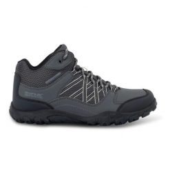 Buty męskie trekkingowe Regatta Edgepoint Mid. Szare trekkingi męskie Regatta, bez zapięcia. Za 229.00 zł.