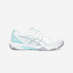 Buty do sportów halowych damskie ASICS Gel-Rocket 11. Obuwie sportowe damskie Asics, bez wzorów, z meshu, bez zapięcia, na fitness i siłownię. W wyprzedaży za 229.99 zł.