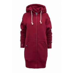 Bluza sportowa rozpinana z kapturem damska DEEP TRIP Luzak. Czerwone bluzy damskie DEEP TRIP, xs, bez wzorów, casualowe, bez ramiączek, z kapturem. Za 389.00 zł.